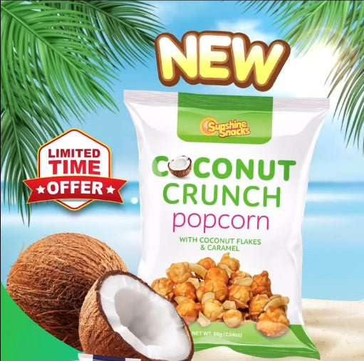 Coconut Crunch Popcorn