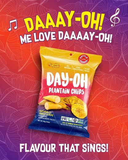 Day-Oh Plantain Chips Naturally Sweet and Ripe