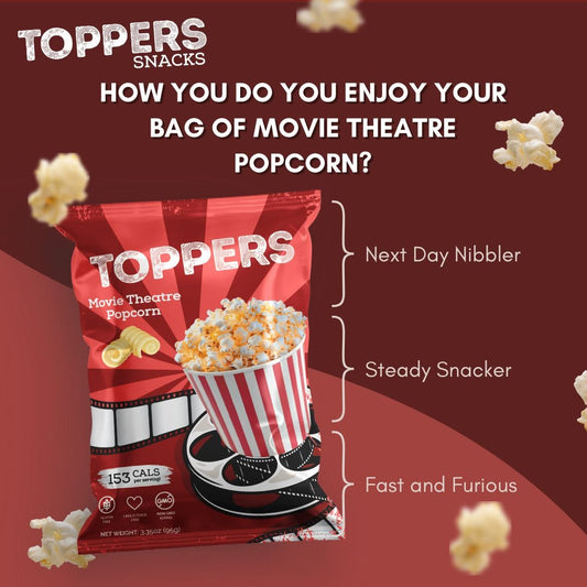 Toppers Movie Theatre Popcorn