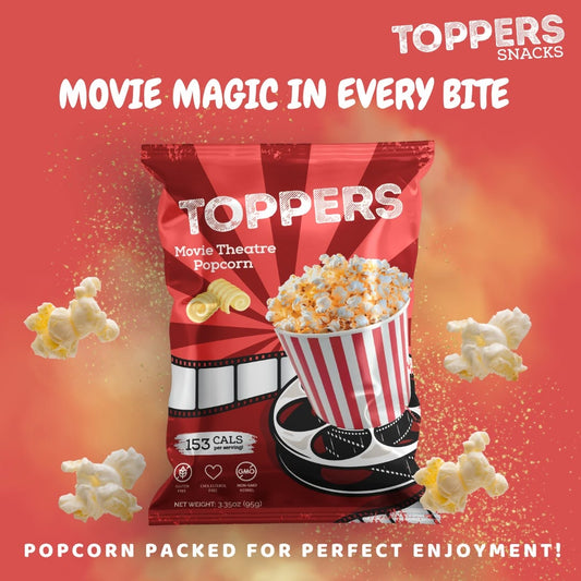 Toppers Movie Theatre Popcorn