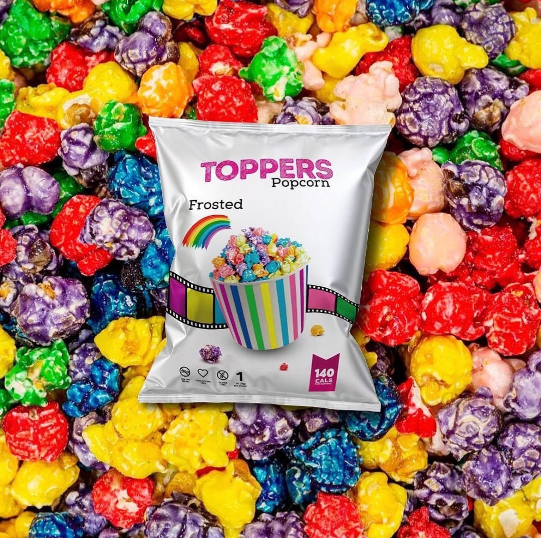 Toppers Frosted Popcorn